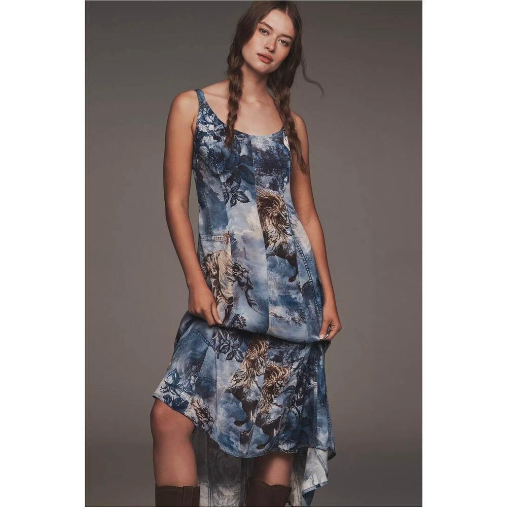 NWT Pilcro Sleeveless Midi Dress